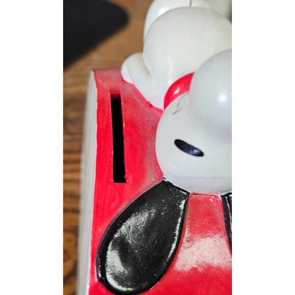 Vintage Snoopy Rainbow Ceramic Bank - Picture 7 of 9